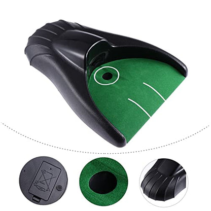 Outanaya Golf Ball Return Machine Automatic Golf Putt Returner for Indoor Practice