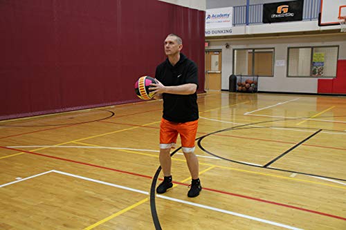 The Shooting Coach® Training Basketball, Improve Shooting Form and Develop The Perfect Jump Shot with Every Release, Identify Proper Release and Rotation and Fix Bad Shooting Habits (Men's)
