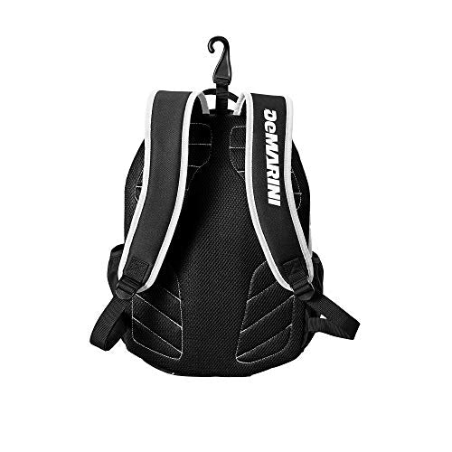 DeMarini Voodoo Junior Baseball Backpack - color: Team White, size: 11.5 inches x 9 inches x 17 inches