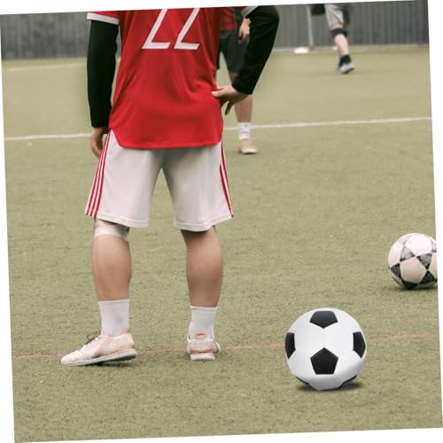 GALPADA Size 5 Soccer Ball for Training and Match Play, Pu Machine Stitched Football for Outdoor Youth and Adult Use, Sturdy Sports Ball for Soccer Practice