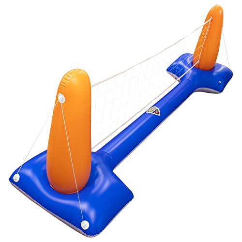 Maccabi 2 in 1 Pickleball and Volleyball Inflatable Pool Net – Pro Grade Pool Sports Net – Pickleball & Volleyball Set Included