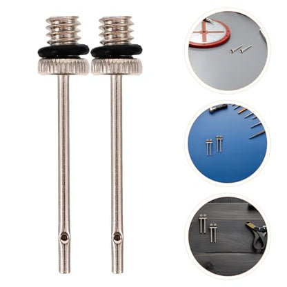 Totority 30pcs Football Inflator Needles Ball Pump Needles Metal Air Pump Inflation Set for Basketball Volleyball Sports Balls Replacement Accessories