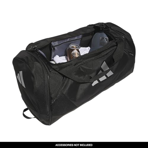 adidas Team Issue Duffel Bag – Durable for Sports & Travel - color: Black/White/2
