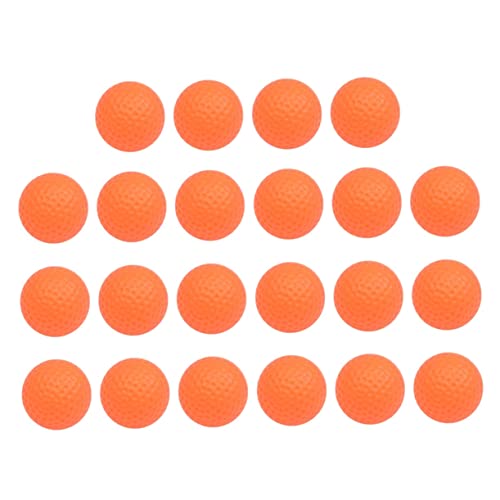 Holibanna Golf Training Balls Set 22pcs Hollow Non-Porous Practice Balls for Indoor Use Soft Lightweight for Golf Enthusiasts and Beginners