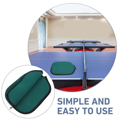 NOLITOY Table Tennis Racket Case and Paddle Sleeve with Scratch-resistant Neoprene Material, Protective Storage Bag for Outdoor and Indoor Ping Pong Game Equipment