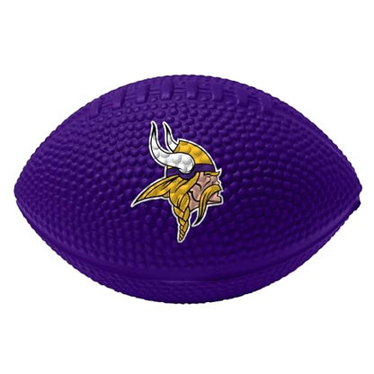 Franklin Sports NFL Team Stress Balls - Bulk Football Party 24 Pack - Squishy Stress Ball for Adults & Kids - 83MM - NFL Logo & Color