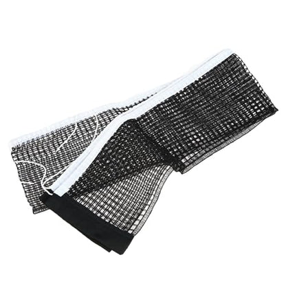 QINGFAN Portable Replacement Net PingPong Table Net Retractable Table Tennis Net Strong Meshes Table Tennis Accessories Endurin
