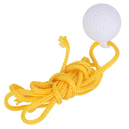 Golf Swing Practice Ball Durable Pocket Sized with String for Beginner Training ABS Material Lightweight Reusable Golf Accessories Ideal for Indoor Outdoor Use
