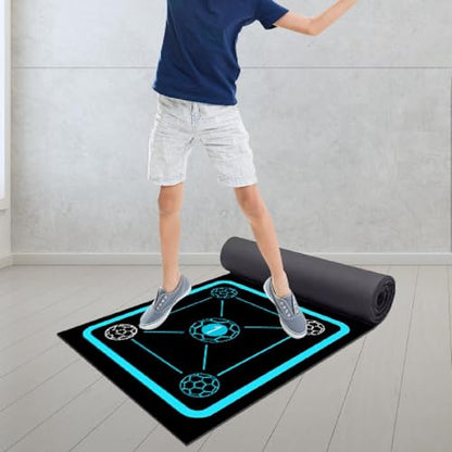 Yiju Agility Ladder Mat Speed Ladder Sturdy Portable Training Equipment Footwork Practice for Football Sports Workout Fitness