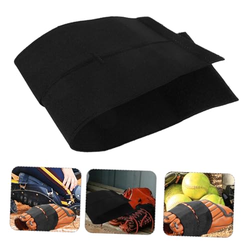HEMOTON Elastic Adjustable Baseball Gloves Strap with Perforated Design for Enhanced Breathability and Comfort for Catcher Gloves and Baseball Equipment Reusable Wrap Band