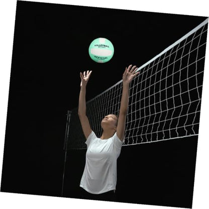 PRETYZOOM 2pcs Adult Soft Volleyball Size 5 Indoor Training Sports Ball for Entrance Examination, Machine-Stitched Explosion-Proof Volleyball for Recreational and Competitive Play