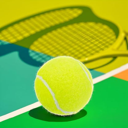 1Pc Green Tennis Elastic Low Level for Adults or Kids Beginners,Pressure Free for Self Tennis Practice,Large Volume Training Tool Outdoor Youth Junior Practice Professional Ball,Small