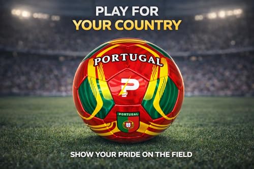 Country Training Soccer Ball: World Edition - size: 3, style: PORTUGAL