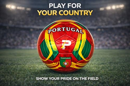Country Training Soccer Ball: World Edition - size: 4, style: PORTUGAL