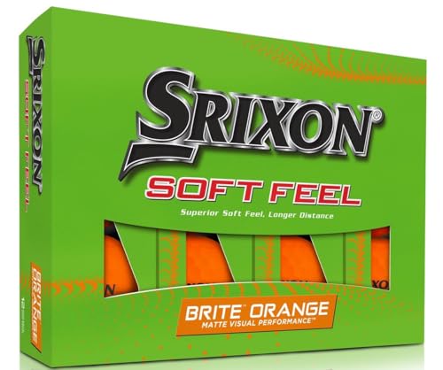 Srixon Soft Feel Golf Balls - color: Brite Orange, style: Softfeel 13