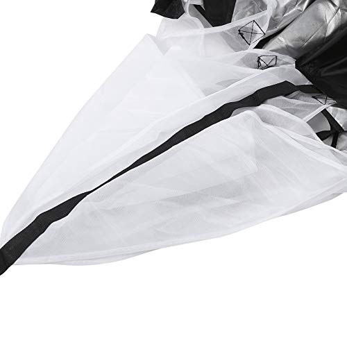 Tissting Football Training Ladder Disc Parachute Set 6m 12 Knots - Agility Equipment for Soccer Basketball Speed Training with Cones Resistance Chute