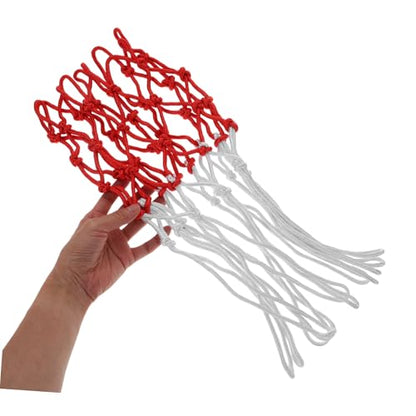 Toddmomy 2pcs Heavy Duty Basketball Net Thick Outdoor Basketball Frame Replacement and Wear-Resistant Fits Standard Hoops for Indoor and Outdoor Use