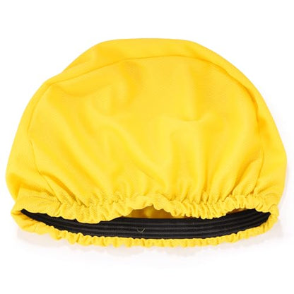 Football Helmet Covers Scrimmage Caps-Perfect for Football, Hockey, and Lacrosse Practice Sessions.The Fabric is Elastic& Bright Colors for Team Identification - color: Yellow-12pcs