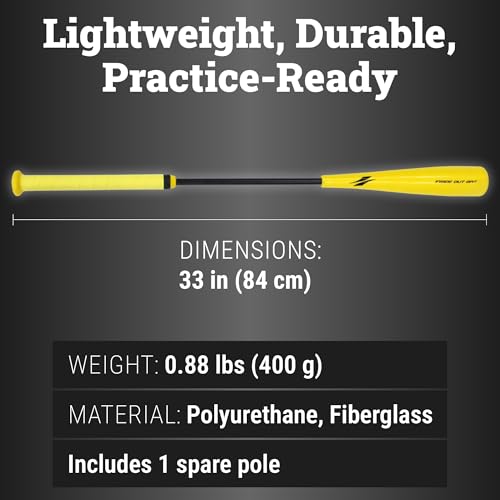 FIELDFORCE Inside-Out Bat, Baseball Training Equipment, Baseball Aids Tool for Swing Correction, Power, Timing, Path, Precision, Strength, Speed, Motion, Control, Drills