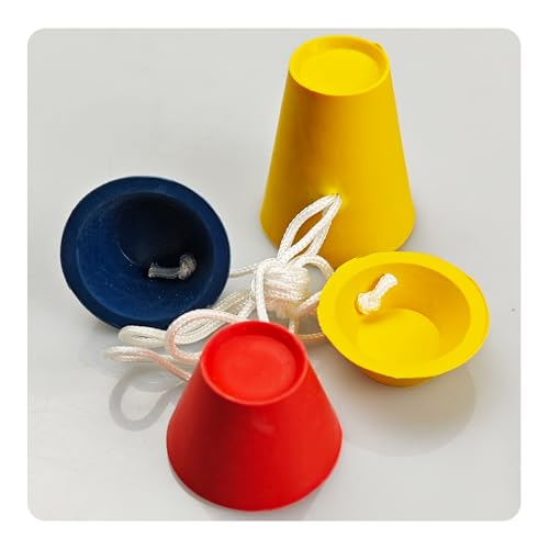 16PCS Rubber Winter Golf Tees, 4 Different Heights 38mm 22mm 18mm 12mm, Cold Weather Golfing Essential for Hard Ground Home Driving Range Mat Training Practice