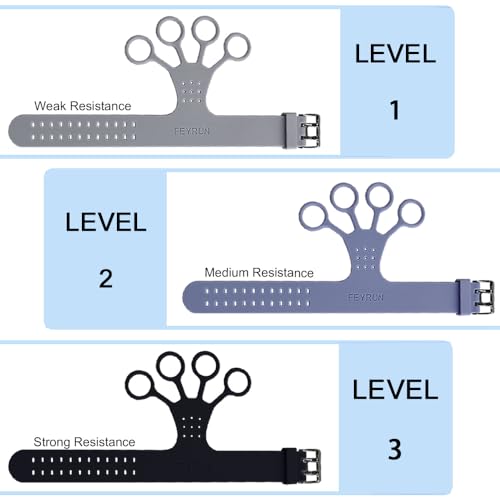 Volleyball Spike Glove, Flickglove Training Aid for Improving Topspin on Serves and Shooting with Different Resistance Levels