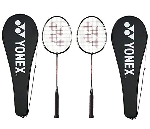 Yonex GR 303 Combo Badminton Racquet with Full Cover, Set of 2