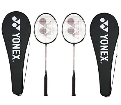 Yonex GR 303 Combo Badminton Racquet with Full Cover, Set of 2