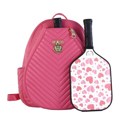 Court Couture Monaco Chevron Peony Tennis/Pickleball Backpack