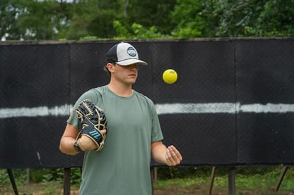 Marv Balls - Velo Set (Soft Shell use for Plyo Drills) Original PlyoMetric Ball with Seams Velocity Development Set - 6 Weighted Baseballs