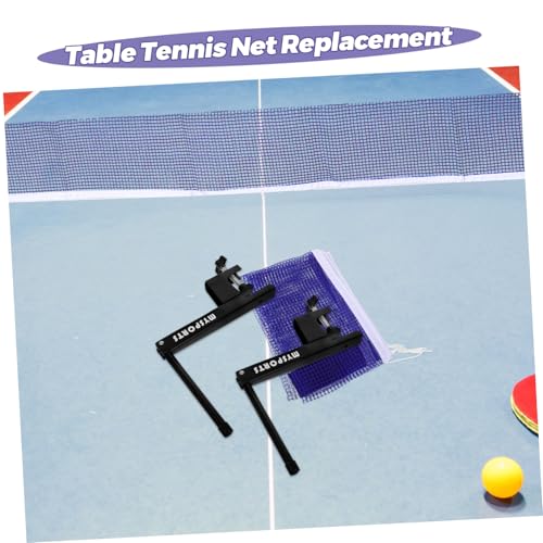 BESPORTBLE Portable Table Tennis Net Set Elastic Mesh for Use Easy Installation Enhanced Ball Control for Game Table Accessories