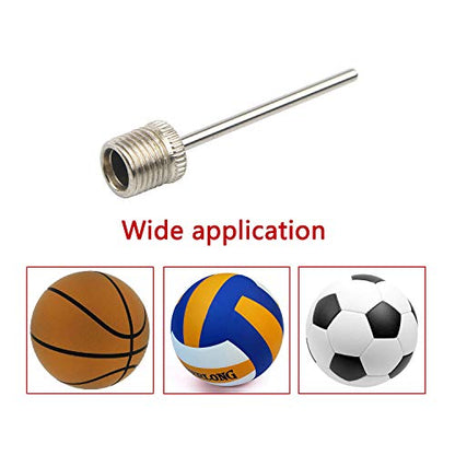Basketball Pump Needle, Inflate Pump Needle Adaptor for Soccer Rugby Football Volleyball Ball, Inflatable Air Pump Needle Replacement, Pack of 50
