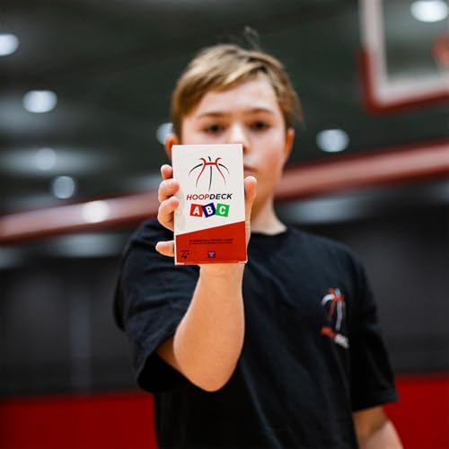 HoopDeck ABC Youth Basketball Training Cards | Alphabet Skill Drills for Kids | Ball Handling, Shooting & Agility Practice | Basketball Trainer for Ages 4+ - style: HoopDeck ABC