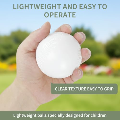 T-Ball Replacement Balls Compatible with Little Tikes TotSports - 6PCS 2.7"(7cm) Plastic T Balls, Compatible with Little Tikes Accessories