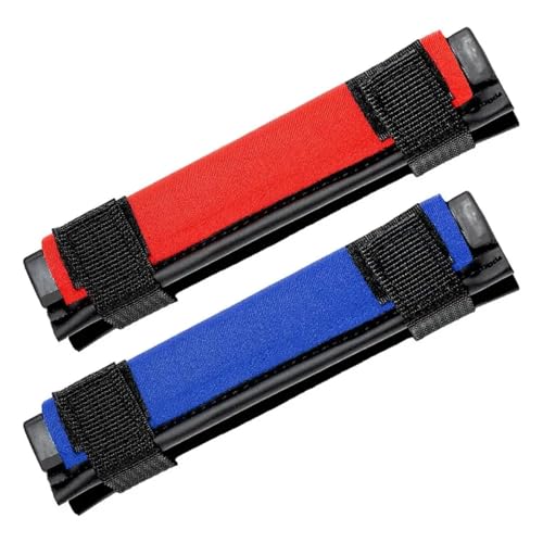 Lead Tape Golf 2 PCS Golf Swing Trainer Traning Aid Correction Added Weight Sleeve Speed Weights Indoor Practice Accessories for Tennis Racket Pickleball Paddle - color: Red
