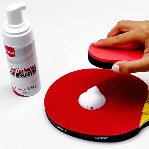 CounterStrike Super Foam Paddle Rubber Cleaning Kit | Includes: Foam Cleaner, 2 Sided Sponge, & Carrying Bag | Ping Pong Paddle Cleaner | Table Tennis Paddle Foam Cleaner