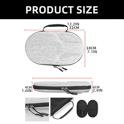 Reinforced Pingpong Bat Protective Bag Zipper Enclosure Padded Table Tennis Racket Covers Pingpong Paddle Carrying Case