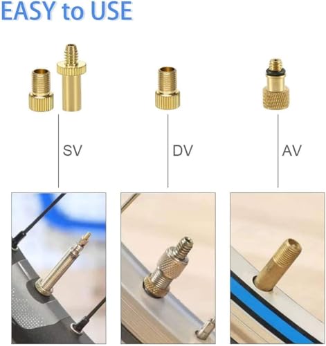30 PCS Brass Ball Pump Needle Valve Adapter Set Bike Tire Pump Accessories for Gym Balloons Bicycles Red