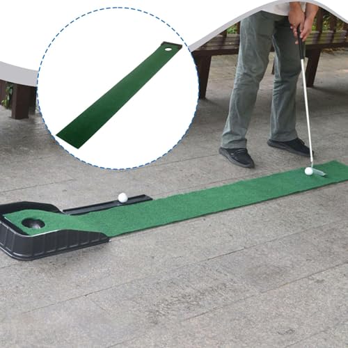 Golf Putting Mat with Ball Return - Indoor Putting Green for Practice & Skill Improvement