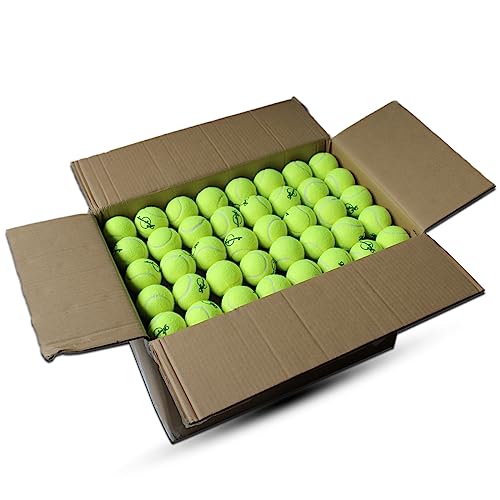 Magicorange Tennis Balls, Advanced Training Tennis Balls Practice Balls, Pet Dog Playing Balls, Come with Mesh Bag for Easy Transport, Good for Beginner Training Ball