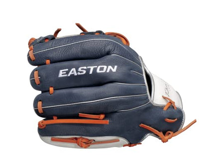 Easton | Future Elite Youth Baseball Glove - color: I-Web | Navy / Orange, size: 11" | Utility
