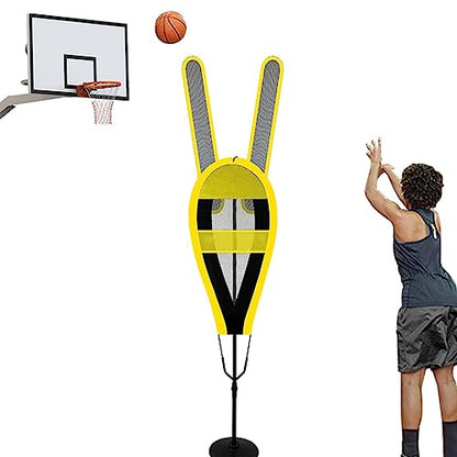 LXLZYXSF Basketball Shooting Defender Dummy Adjustable Height, Handling Ball Trainer with Moveable Arms, Lightweight Portable Sparring Partner, Gift for Daughter