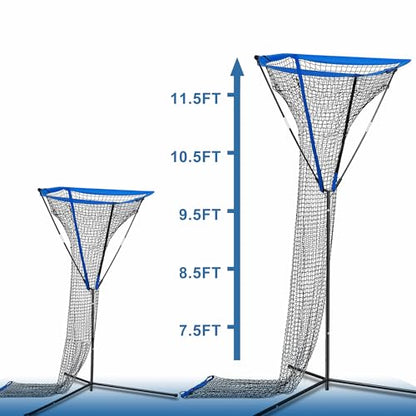 Volleyball Setter Trainer Net,Volleyball Training Equipment Adjustable Angle, Ideal for Serving, Spiking, Setting, Suitable for Both Indoor and Outdoor Training Sessions