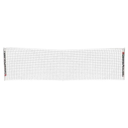 GAMMA Portable Pickleball Net, 22ft & 11ft Sets, 2mm Braided Indoor and Outdoor Pickleball Net for Practice, Friend and Family Games, Versatile Design, 22ft Regulation Size for Tournament Play - style: 11' Net Only