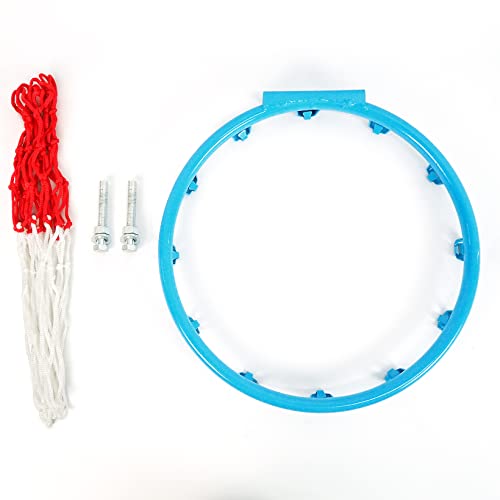 Aoneky 13.5 Inch Indoor Basketball Hoop - Wooden Back Board Replacement Basketball Rim