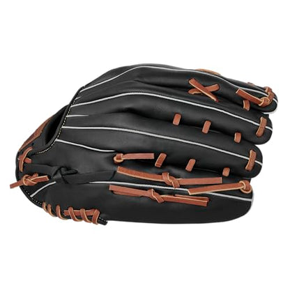 Mizuno Select 9 - color: Ichiro Web - Black/Brown, size: 12.5" | Outfield