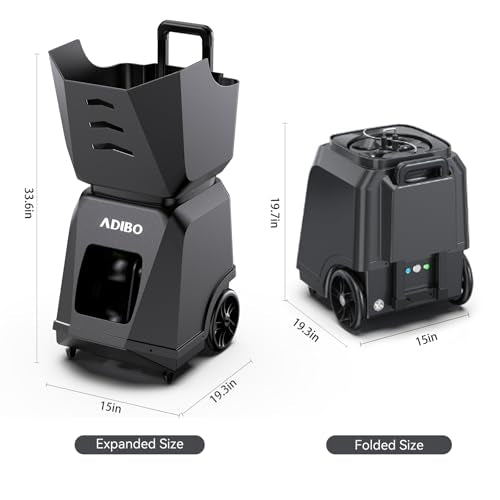 ADIBO Tennis Ball Machine, Internal Oscillation, Authentic Programming, Dual Motors with Topspin & Backspin, 160+ Balls, 6-Hour Non-Stop Runtime, Stable Voltage Contro (T500 PRO)