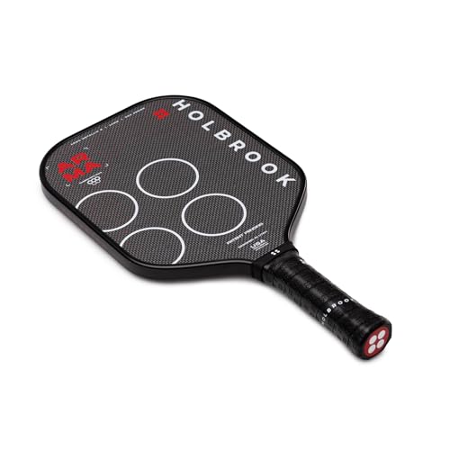 Holbrook ARMA Series Metallic Pickleball Paddle – Carbon Fiber Paddle with Dual-Density Core | USAPA Approved for Tournament Play | Control & Power - style: S Metallic
