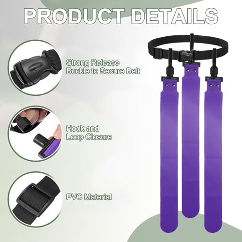 Flag Football Set, Adjustable Flag Football Belt - color: Purple