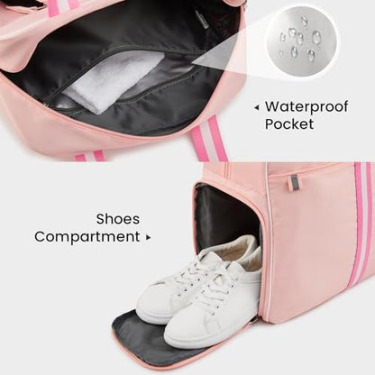 G4Free Pickleball Bag, Pickleball Bag Tote for Women and Men - color: Pink