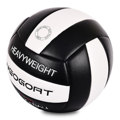 1.1LBS Weighted Heavy Volleyball For Setters Serve Trainer Setter Weighted Volleyball Training Equipment Size 5 Soft PU Leather, Durable for in&Outdoor Training, Perfect for Setting, Rebounders